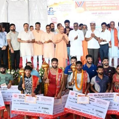 UP Top News Today: खेल और खिलाड़ियों के प्रोत्साहन के लिए प्रतिबद्ध योगी सरकार