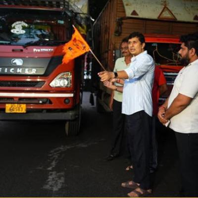 बाढ़ग्रस्त पंजाब के लिए आगे आए सौरभ भारद्वाज, अरविंद केजरीवाल के निर्देश पर राहत सामग्री लेकर हुए रवाना