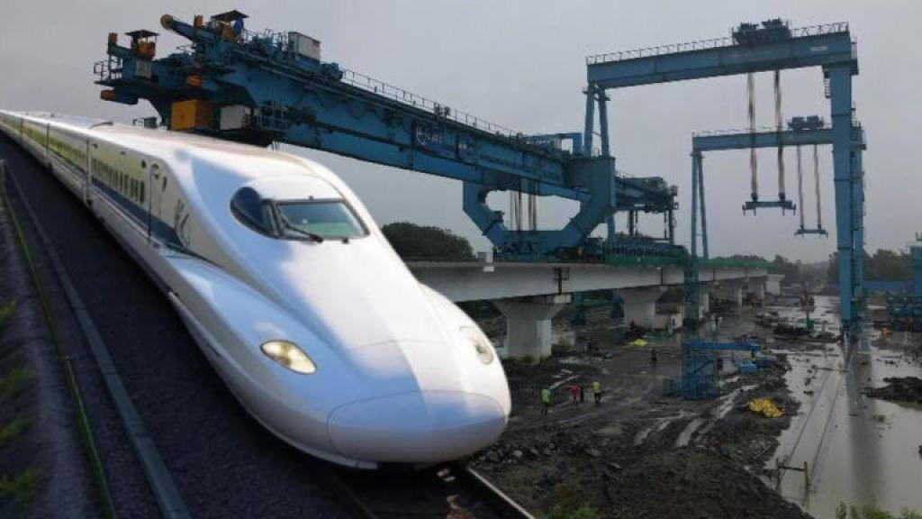 मुंबई-अहमदाबाद बुलेट ट्रेन प्रोजेक्ट में बड़ा अपडेट, महाराष्ट्र में पहला प्री-स्ट्रेस्ड कंक्रीट बॉक्स गर्डर सफलतापूर्वक लॉन्च