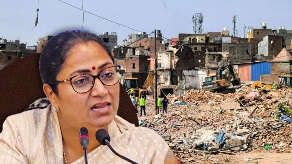 दिल्ली में झुग्गियों पर अब नहीं चलेगा बुलडोजर, CM रेखा गुप्ता का बड़ा ऐलान