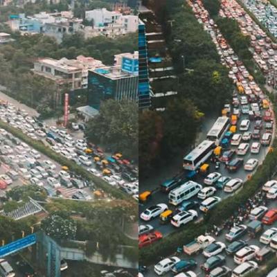 'बेंगलुरु से बेहतर तो गुरुग्राम ही है', ट्रैफिक जाम के वायरल वीडियो के बाद क्यों छिड़ी बहस?