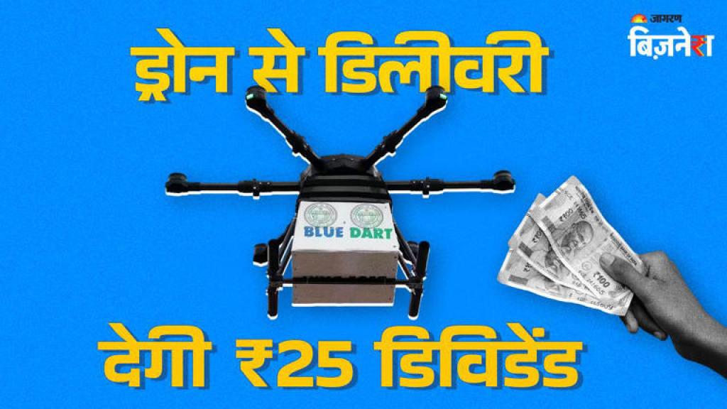 ड्रोन से डिलीवरी करने वाली कंपनी ने निवेशकों को दिया तोहफा, ₹25 के भारी भरकम डिविडेंड का किया ऐलान, जानें पूरी बात
