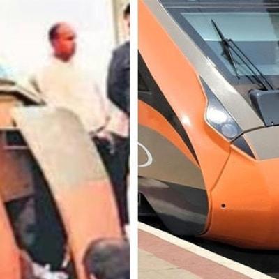 बिहार में वंदे भारत एक्सप्रेस से टकराया युवक, इंजन का कैबिनेट डैमेज; रूकी रही ट्रेन