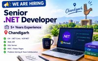 Senior .NET Developer Job in Chandigarh | (Hiring 2026) | 5+ Years Experience