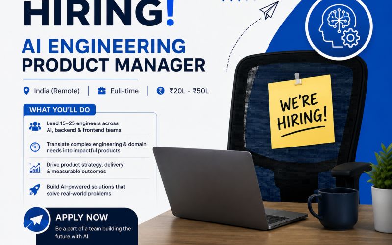 AI Engineering Product Manager Jobs | Remote | ₹20–50 LPA